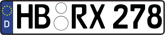 HB-RX278