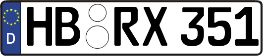 HB-RX351