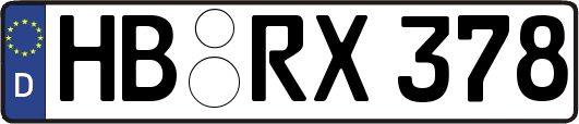 HB-RX378