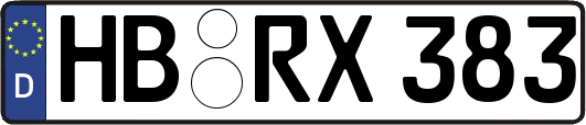 HB-RX383