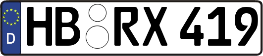HB-RX419