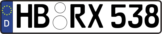 HB-RX538
