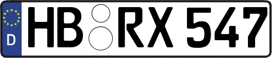HB-RX547