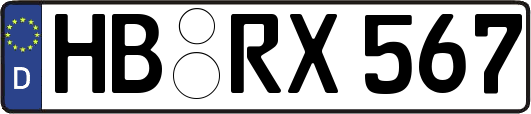 HB-RX567