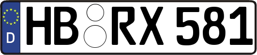 HB-RX581