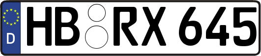 HB-RX645