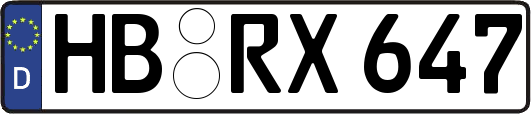 HB-RX647