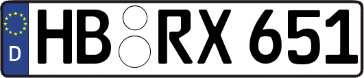 HB-RX651