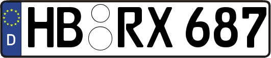 HB-RX687