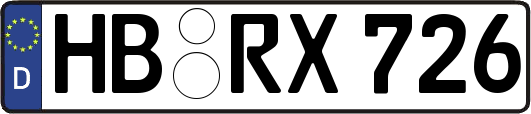HB-RX726