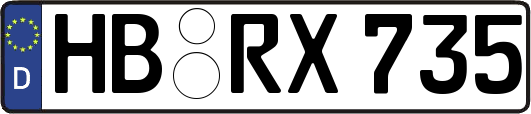 HB-RX735