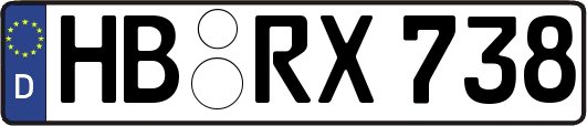 HB-RX738