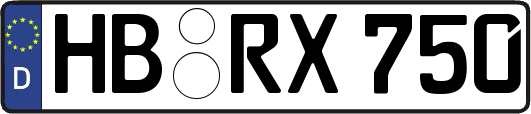 HB-RX750