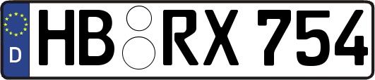 HB-RX754