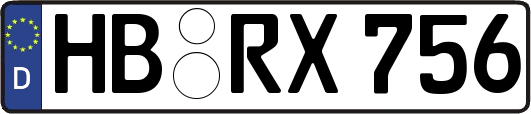HB-RX756