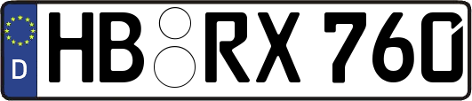HB-RX760