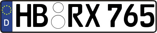 HB-RX765
