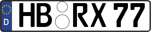 HB-RX77