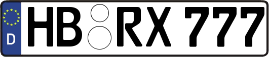 HB-RX777