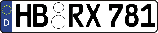 HB-RX781