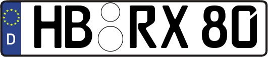 HB-RX80