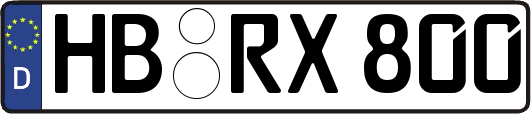 HB-RX800