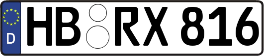 HB-RX816