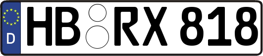 HB-RX818