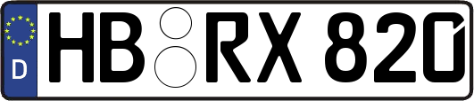 HB-RX820