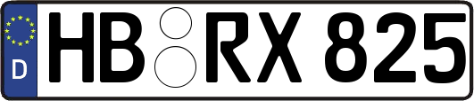 HB-RX825