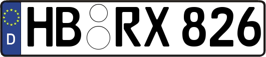 HB-RX826