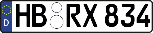 HB-RX834
