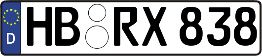 HB-RX838