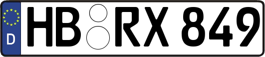 HB-RX849