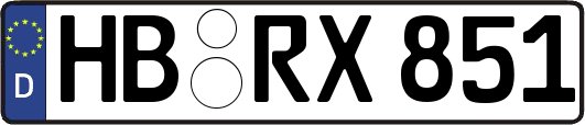 HB-RX851
