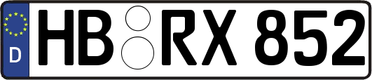 HB-RX852