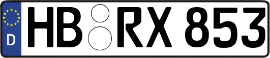 HB-RX853