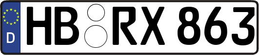HB-RX863