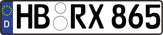 HB-RX865