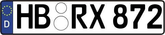 HB-RX872