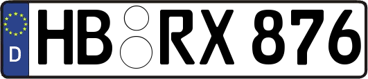 HB-RX876