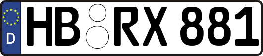 HB-RX881