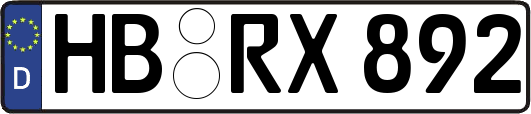 HB-RX892