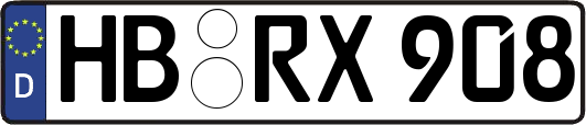 HB-RX908