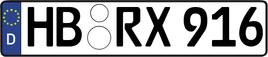 HB-RX916