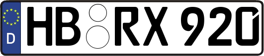 HB-RX920