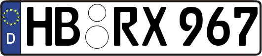 HB-RX967