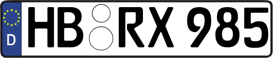 HB-RX985