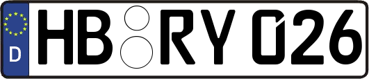 HB-RY026
