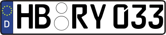 HB-RY033